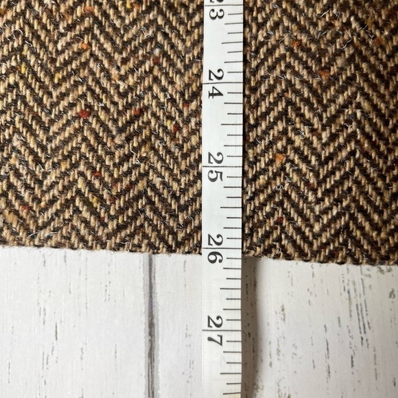 BROWN Wool Blazer by Hillary Hansen - Picture 14 of 16